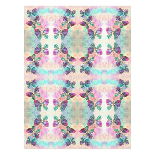 Schmetterlinge - Aquarell Tischdecke (Vorderseite)