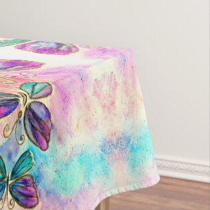 Schmetterlinge - Aquarell Tischdecke