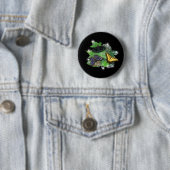 Schmetterlinge auf Blätter Button (Beispiel)