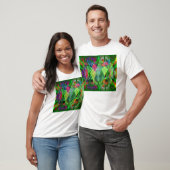 Schmetterlinge auf der Wand T-Shirt (Unisex)