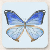 Schmetterlinge auf einem Untersetzer-Set (B) Getränkeuntersetzer (Vorderseite)