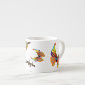 Schmetterlinge auf einem Zweig Espressotasse (Vorderseite Rechts)