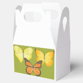 Schmetterlinge auf einer Gable Gvor Box Geschenkschachtel (Geöffnet)