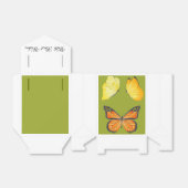 Schmetterlinge auf einer Gunst-Box Geschenkschachtel (Ungefaltet)