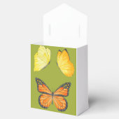 Schmetterlinge auf einer Gunst-Box Geschenkschachtel (Geöffnet)