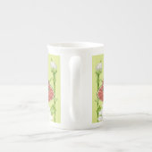 Schmetterlinge auf einer Knochen-China Tasse (Rückseite)