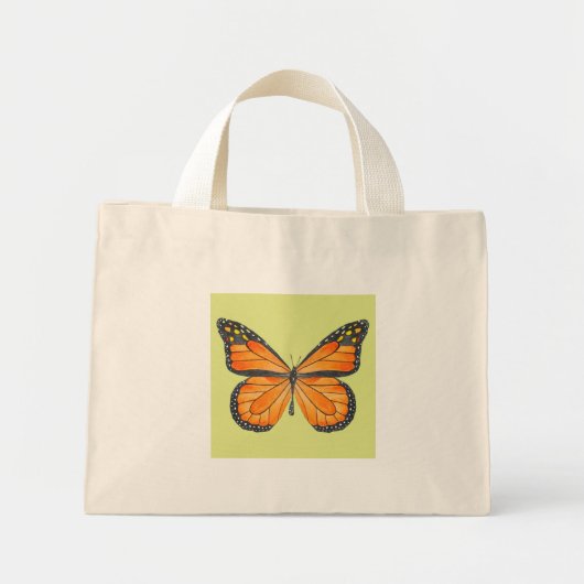 Schmetterlinge auf einer winzigen Tasche (Vorne)