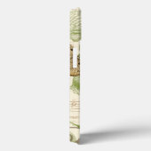 Schmetterlinge auf Noten mit Blumendesign Case-Mate iPhone Hülle (Rückseite / Rechts)