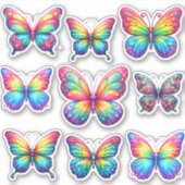Schmetterlinge Aufkleber (Vorderseite)