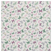 Schmetterlinge aus farbenfrohen Frühlings Stoff (Muster)