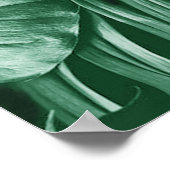 Schmetterlinge aus Paradies/tropisch-türkisfarbene Poster (Ecke)