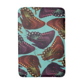 Schmetterlinge aus Pflaumen und Orangen Badematte (Vorderseite Vertikal)