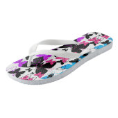 Schmetterlinge badesandalen (Schrägansicht)