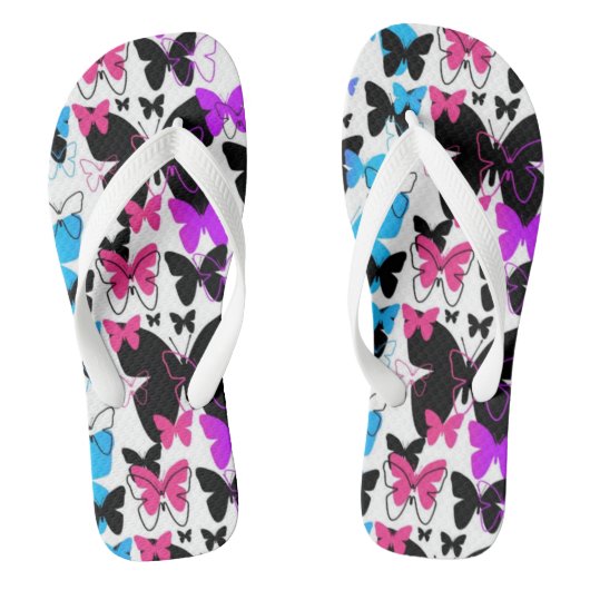 Schmetterlinge badesandalen (Fußbett)