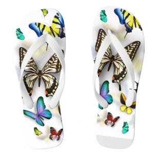 Schmetterlinge Badesandalen