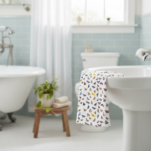 Schmetterlinge Badezimmer Handtuch Set