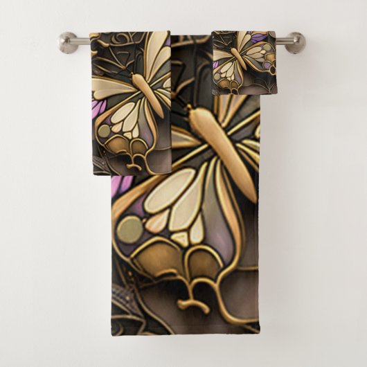 Schmetterlinge Badhandtuch Set (Insitu)
