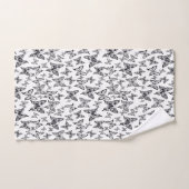 Schmetterlinge Badhandtuch Set (Handtuch)