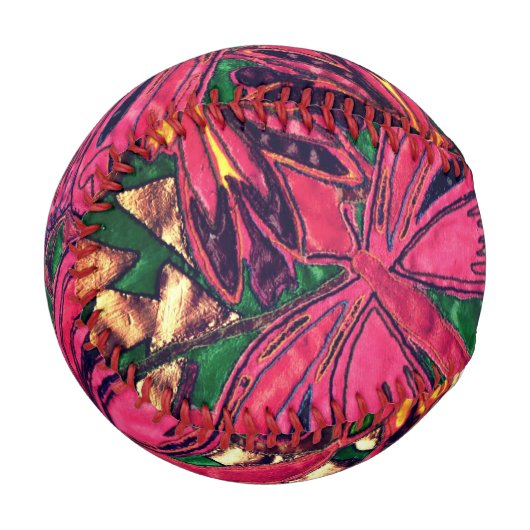 Schmetterlinge Baseball (Vorderseite Links)