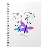 Schmetterlinge Big Sis Geschenke Notizblock (Vorderseite)