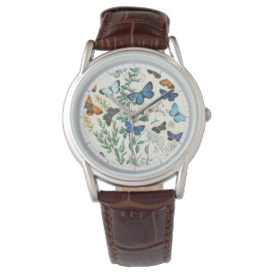 Schmetterlinge Bild. Muster von Schmetterlingen au Armbanduhr