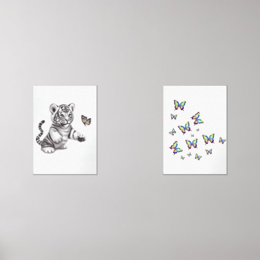 Schmetterlinge Bilderwand Sets (Vorderseite)