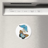Schmetterlinge - blau magnet (In Situ (Geschirrspüler))