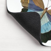 Schmetterlinge - blau mousepad (Ecke)