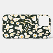 Schmetterlinge & Blume: Doodle Summer Pattern. Case-Mate iPhone Hülle (Rückseite (Horizontal))