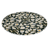 Schmetterlinge & Blume: Doodle Summer Pattern. Schneidebrett (Ecke)