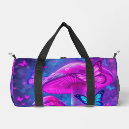 Schmetterlinge Blume Pilze-Fairycore Duffle Bag
