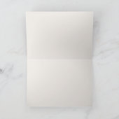 Schmetterlinge Brautparty Dankeskarte (Innenseite)