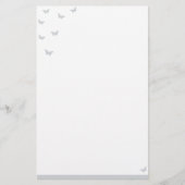 Schmetterlinge Briefpapier (Vorderseite)