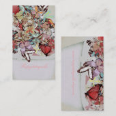 Schmetterlinge Butterfly Viktorianisch Visitenkarte (Vorne/Hinten)