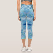 Schmetterlinge Capri Leggings (Rückseite)