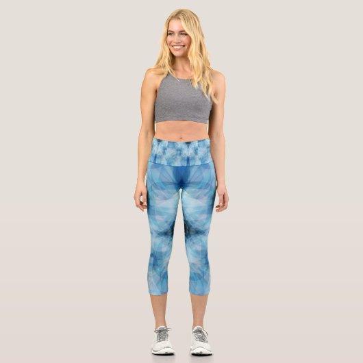 Schmetterlinge Capri Leggings (Vorderseite)