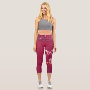 Schmetterlinge Capri Leggings
