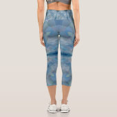 Schmetterlinge Capri Leggings (Rückseite)