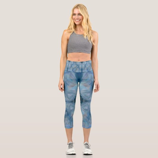 Schmetterlinge Capri Leggings (Vorderseite)