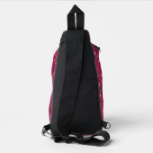 Schmetterlinge Crossbody Bag (Rückseite)