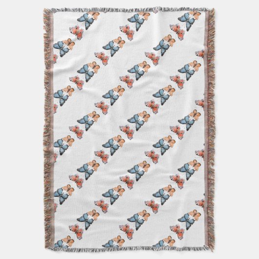 Schmetterlinge Decke (Vorderseite Vertikal)