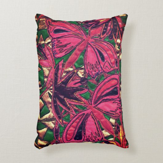 Schmetterlinge Dekokissen (Vorderseite(Vertikal))