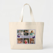 Schmetterlinge der Serie 6 Fotos mit benutzerdefin Jumbo Stoffbeutel (Vorne)