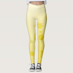 Schmetterlinge der Sonnenschein-Blumen-n Leggings