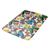 Schmetterlinge der Welt Badematte (Schrägansicht)