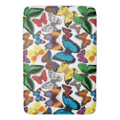 Schmetterlinge der Welt Badematte (Vorderseite Vertikal)