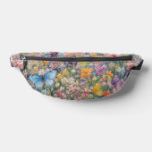Schmetterlinge des Paradieses – Eine farbenfrohe W Bauchtasche (Ablage )
