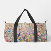 Schmetterlinge des Paradieses – Eine farbenfrohe W Duffle Bag (Vorderseite)
