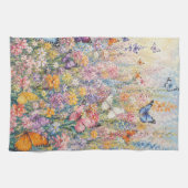 Schmetterlinge des Paradieses – Eine farbenfrohe W Geschirrtuch (Horizontal)