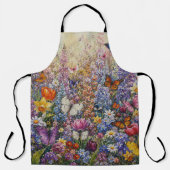 Schmetterlinge des Paradieses – Eine farbenfrohe W Schürze (Vorderseite)